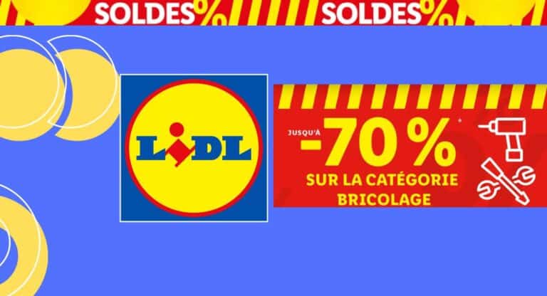 Lidl nous sort les soldes Parkside aujourd’hui avec de l’outillage à prix cassées.