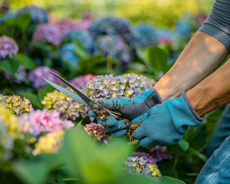 Découvrez le secret pour sauver un hortensia mal en point et le faire refleurir